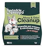 Dog Pee Cleaner | Pet Accident Cleanup Powder | Vomit Cleanup Kit for Hard Surfaces | Puppy Potty Training Aid | Dog Diarrhea Accident Absorbent | Non-Toxic Odor Remover