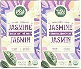 WHOLE FOODS MARKET Organic Jasmine Green Tea, 20 CT (Pack of 2)
