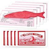 LE TOOTER Fortune Teller Miracle Fish, 200 Packs Fortune Telling Fish for Kids and Adults-Magic Novelty Fortune Telling Toys for Birthday Party Christmas