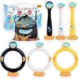 WeeHomm Pool Diving Toys for Kids, 6 PCS Swimming Pool Diving Rings, Summer Sticks Toys for Kids Ages 4-8 8-12, Fun Underwater Grow Training for Boys Girls