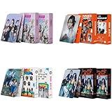 4Pcak/220Pcs NewJeans Photocards Lomo Cards Set Kpop New Jeans Album Photo Cards Fans Merchandise