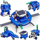 STEM 6-in-1 Education Solar Power Robots Toys for Boys Age 8-12, Science Kit for Kids, STEM Projects Science Experiments Education Toys Gift for 8 9 10 11 12 Years Old Boys and Girls