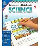 Carson Dellosa 1st Grade Science Workbook, Interactive Notebook for Physical, Space, and Earth Science, Homeschool or Classroom (Interactive Notebooks)