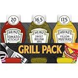 Heinz Tomato Ketchup, Sweet Relish & Yellow Mustard Grill Pack, 3 ct Pack