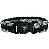 NFL Siskiyou Sports Fan Shop Las Vegas Raiders Survivor Bracelet One Size Team Color
