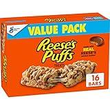 Reese's Puffs Breakfast Cereal Treat Bars, Peanut Butter & Cocoa, 16 ct