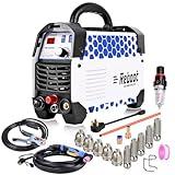 Reboot RBC6000DL Plasma Cutter, 60 Amp Non-Touch Pilot Arc Plasma Cutter Machine, 5/8 inch Clean Cut 4/5 inch Severance Cut, Dual Voltage 110/120V or 220/240V with Consumable Set Digital Display