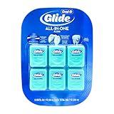 Glide Crest Comfort Plus Dental Floss Mint 40m each (6 pack)