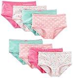 Simple Joys by Carter's Girls' 8-Pack Underwear, Multicolor/Dots/Floral, 6-7