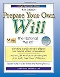 Prepare Your Own Will (legal self help series)