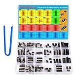 IC chips kit Minidodoca 173 pcs 20 Values Chip Assortment Set+12 pcs Sockets;Integrated Circuits op amp kit 555 Timer IC Included NE555,LM358, LM324, LM393, LM339, NE5532, LM386,UA741,IC Plier etc