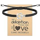 TGBJE Adoption Symbol Charm Bracelet Gotcha Day Bracelet Adoption Gifts Adoptive Jewelry Adoptive Mom Jewelry Foster Parent Thank You Gift (adoption instantly br)