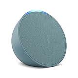 Amazon Echo Pop (newest model), Full sound compact smart speaker with Alexa, Midnight Teal