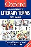 The Concise Oxford Dictionary of Literary Terms (Oxford Quick Reference)