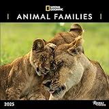 National Geographic: Animal Families 2025 Wall Calendar