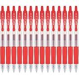 Pilot, G2 Premium Gel Roller Pens, Extra Fine Point 0.5 mm, Pack of 14, Red