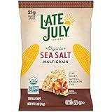 Late July Organic Sea Salt Multigrain Tortilla Chips, 7.5 Ounce