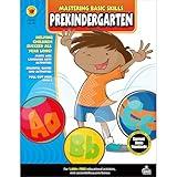 Carson Dellosa Mastering Basic Skills Prekindergarten Preschool Workbook, Alphabet, Phonics, and Math Toddler Learning Activities for Kids Ages 4-5, Pre Kindergarten Classroom or Homeschool Curriculum