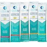 Gimme VR Liquid IV Hydration Multiplier Sampler Variety Pack - Strawberry, Passion Fruit, Tropical Punch, Golden Cherry, Lemon Lime - 5 Total Servings