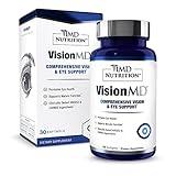 1MD Nutrition VisionMD Eye Vitamin CARMIS - Eye Supplement for Adults - with OptiLut Lutein & Zeaxanthin - Supports Vision Health Care, Everyday Eye Strain, & Occasional Dry Eye - 30 Softgels