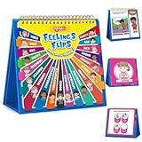 YAMSLAM Children's Feelings and Emotions Book A Fun Flipbook for Emotional Awareness, Emotional Learning Flipbook, Feelings Flipbook for Kids by Learn to Identify 20 Different Emotions