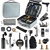 AEORUM On-Course Golf Accessories Golf Gifts for Men & Women, Indoor and Outdoor Golf Essentials Sets with Oxford Bag, Golf Tees, Rangefinder, Golf Towel,Golf Club Brush