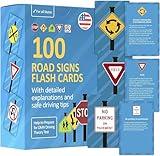 Road Signs Flash Cards - DMV Permit Test Flash Cards