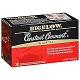 Bigelow Tea Constant Comment Black Tea, Caffeinated Tea, 20 Count Box (Pack of 6), 120 Total Tea Bags