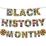 Black History Month Decorations, Black History Month Banner Party Decoration, Black History Month Banner African Worthwhile Commemoration Festival Decorations for Black History Party Favor