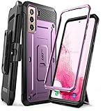 SUPCASE Outdoor Case for Samsung Galaxy S22+ Plus (6.6 Inch) 5G Mobile Phone Case Bumper Case Rugged Protective Cover [Unicorn Beetle Pro] Without Screen Protector with Belt Clip and Stand (Purple)