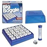 Big Boggle with 5x5 Grid and 25 Letter Cubes by Winning Moves Games USA, Thought Provoking Word Game Bigger Than The Original, for 2 or More Players, Ages 8+ (1147)