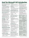 Excel for Microsoft 365 (Office 365) Introduction Quick Reference Guide - Windows Version (Cheat Sheet of Instructions, Tips & Shortcuts - Laminated Card)