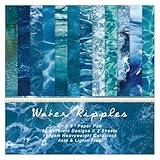 Blue Scrapbooking Paper Pad - 24 Sheets 6"x 6" Sea Patterned Decorative Decoupage for Wrapping Folded Cardmaking Supplies Gift Cardstock DIY Crafts Scrapbook Photo Album