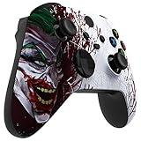 eXtremeRate Replacement Shell for Xbox Series X|S Controller, Unleash Your Style - Clown Hahaha Custom Skin Front Housing Faceplate for Xbox Core Controller Wireless