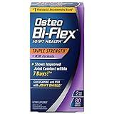 Osteo Bi-Flex Triple Strength(5) with MSM, Glucosamine Joint Health Supplement, Coated Tablets, 80 Count