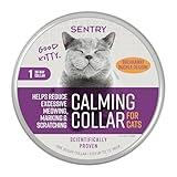 Sentry Calming Collar for Cats, Long-Lasting Pheromone Collar Helps Calm Cats for 30 Days, Reduces Stress, Anxiety, Loud Noises and Separation, 1 Count