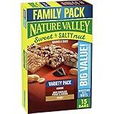 Nature Valley Granola Bars, Sweet and Salty Nut, Variety Pack, 15 Bars, 18 OZ