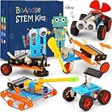 STEM Kits for Kids Crafts 6-8 8-12, Boys Gifts Toys for 6 7 Year Old Boy Birthday Gift, STEM Toys Craft Kits 6+ 7+ yr, Robotics Science Activities Robot Building Kit Age 5-7 8-10 8 9 10 11 12 Years