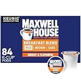 Maxwell House Breakfast Blend Mild Roast K-Cup Coffee Pods, 84 ct Box