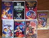 Disney Animated Classics 7 Pack - Beauty & the Beast, The Jungle Book, The Return of Jafar, Muppet Treasure Island, Pinocchio, Winnie the Pooh's Seasons of Giving,and Buzz Lightyear of Star Command