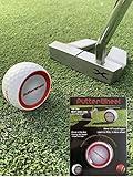 PutterWheel Golf Ball Putting Training Aid (1 Pack) – Golf Training System For Practice Green or Mat - Golf Putting Accuracy Trainer with Instant Feedback