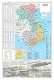 Cool Owl Maps Vietnam War Conflict Wall Map Poster Military - 24"x36" Laminated