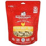 Stella & Chewy's Freeze-Dried Raw Chicken Breast Dog Treats - Single Ingredient, No Additives - Premium Training Treats - Perfect For Picky Eaters - 2.75oz Bag