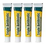CareAll Triple Antibiotic Ointment 1.0 oz (4 Pack), First Aid Ointment for Minor Scrapes, Cuts, and Burns to Help Prevent Infection, Compare to The Active Ingredients of The Leading Brand