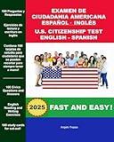 Examen de Ciudadania Americana Espanol y Ingles: U.S. Citizenship Test English and Spanish