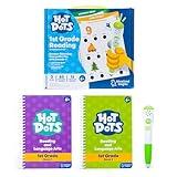 Educational Insights Hot Dots Let's Master 1st Grade Reading Set, Reading Workbooks, 2 Books with 100 Reading Lessons & Interactive Pen, Ages 6+