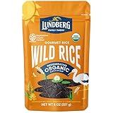 Lundberg Wild Rice, Regenerative Organic Certified – 100% Natural California Cultivated Wild Black Rice, 8 Oz