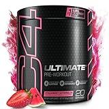 Cellucor C4 Ultimate Pre Workout Powder Watermelon - Sugar Free Preworkout Energy Supplement for Men & Women - 300mg Caffeine + 3.2g Beta Alanine + 2 Patented Creatines - 20 Servings