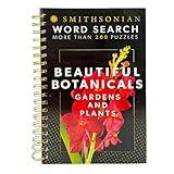 Smithsonian Word Search Gardens & Plants - Beautiful Botanicals Spiral-Bound Puzzle Multi-Level Word Search Book for Adults Including More Than 200 Puzzles (Brain Busters)