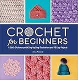 Crochet for Beginners: A Stitch Dictionary with Step-by-Step Illustrations and 10 Easy Projects